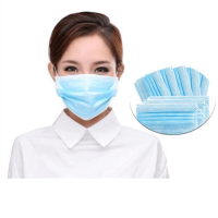 Disposable mask with 3 layers of anti-influenza bacteria droplet protective mask non-medical off-the-shelf mask